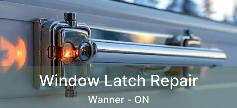  Window Latch Repair Wanner - ON