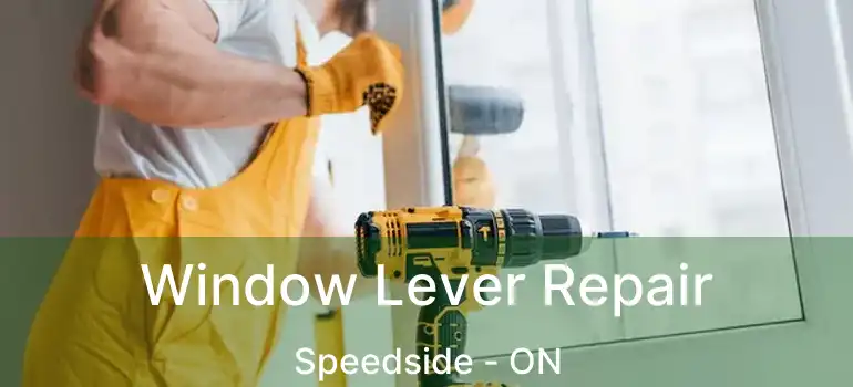  Window Lever Repair Speedside - ON