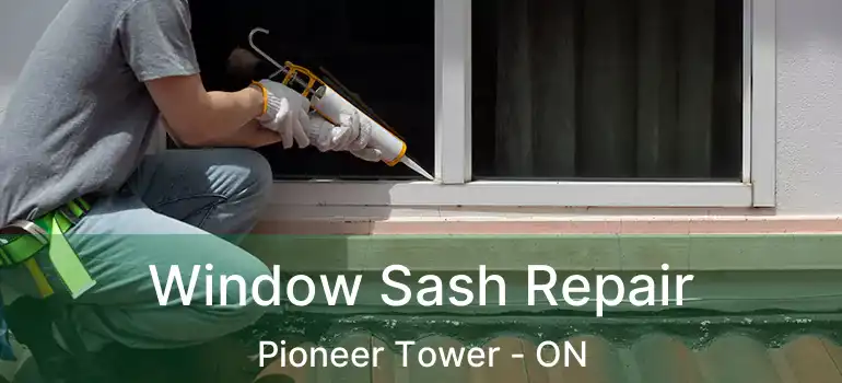  Window Sash Repair Pioneer Tower - ON