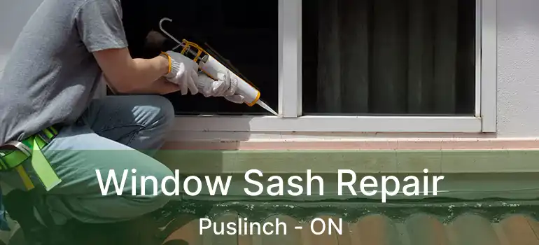  Window Sash Repair Puslinch - ON