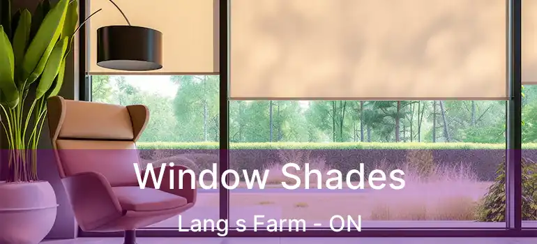  Window Shades Lang s Farm - ON