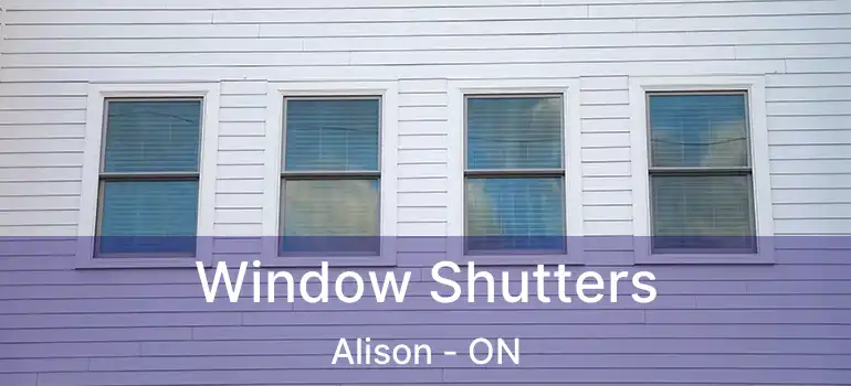 Window Shutters Alison - ON