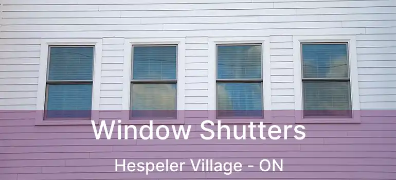 Window Shutters Hespeler Village - ON