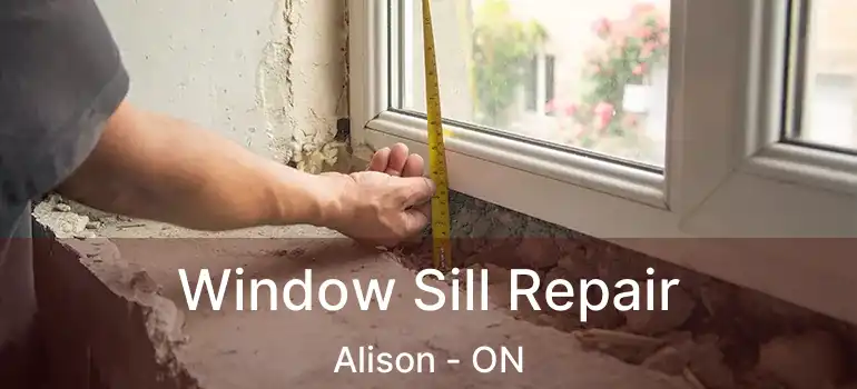  Window Sill Repair Alison - ON