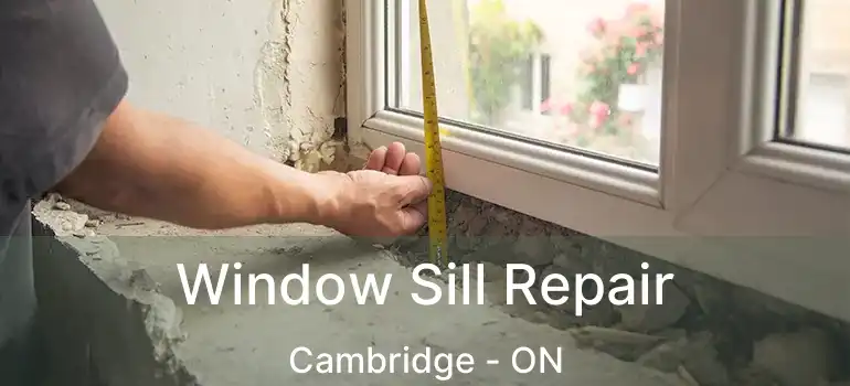  Window Sill Repair Cambridge - ON