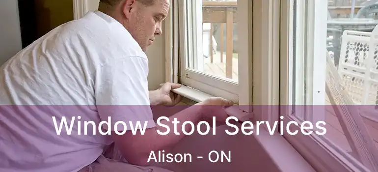  Window Stool Services Alison - ON