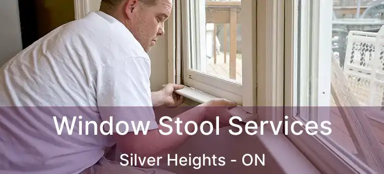  Window Stool Services Silver Heights - ON
