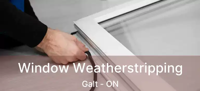  Window Weatherstripping Galt - ON