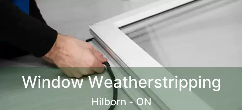  Window Weatherstripping Hilborn - ON