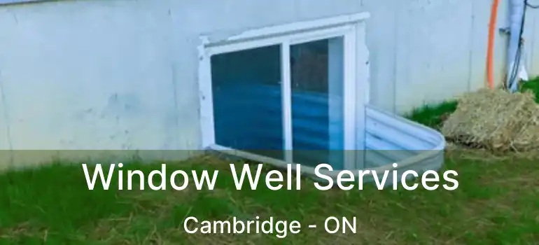  Window Well Services Cambridge - ON