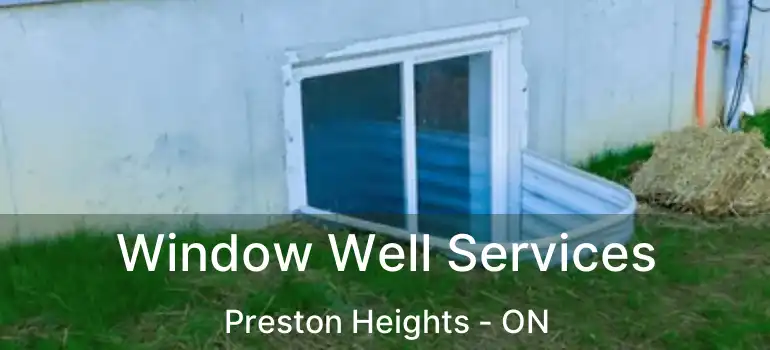  Window Well Services Preston Heights - ON