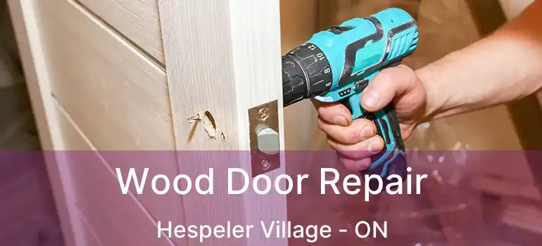  Wood Door Repair Hespeler Village - ON